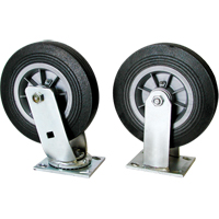 Bacs de manutention extra-grands avec roues de 8", 223 gal. US Capacit&eacute; M & M Nord Ouest Inc