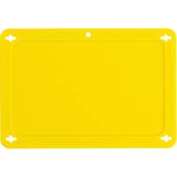 Blank Valve Tag, Plastic, 4-3/4" W x 3-1/4" H M & M Nord Ouest Inc