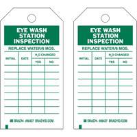&eacute;tiquettes de rapport d'inspection, Polyester, 4" la x 7" h, Anglais M & M Nord Ouest Inc