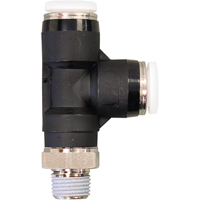 Raccords en T&eacute; pivotants de course m&acirc;les P.T.C. M & M Nord Ouest Inc