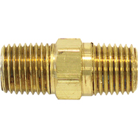 RACCORD,MALE1/2"-3/8"NPTLAITON HEXAGONAL, Laiton M & M Nord Ouest Inc