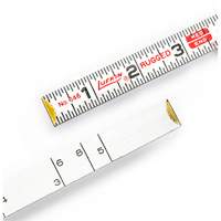 Red End&reg; Masonry Rule, 6' L, Wood, 1/16" Graduations M & M Nord Ouest Inc