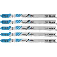Jig Saw Blades Basic for Metal, High Speed Steel, T-Shank, 3-5/8" L M & M Nord Ouest Inc