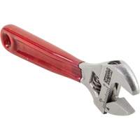 Adjustable Wrench, 4-1/2" L, 1/2" Max Width, Chrome/Polished M & M Nord Ouest Inc