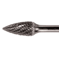 Fraise rotative conique &agrave; deux tranchants, SG-44, 1/8" dia., 1/8" Tige, 1/2" Prof. de la coupe M & M Nord Ouest Inc
