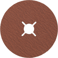 Disque en fibre, C&eacute;ramique, 80, 4-1/2" Dia x 7/8" Arbre M & M Nord Ouest Inc