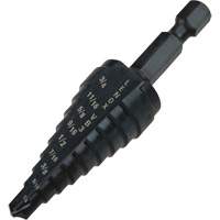 Foret &eacute;tag&eacute; no 3, 1/4" - 3/4", Incr&eacute;ments de 1/16", Acier rapide M & M Nord Ouest Inc
