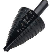 Foret &eacute;tag&eacute; no 12, 7/8" - 1-3/8", Incr&eacute;ments de 3/8", Acier rapide M & M Nord Ouest Inc