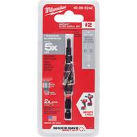 Foret &eacute;tag&eacute; #2 Shockwave Impact Duty, 3/16" - 1/2", Incr&eacute;ments de 1/16", Titane M & M Nord Ouest Inc