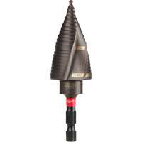 Foret &eacute;tag&eacute; #9 Shockwave Impact Duty, 7/8" - 1-1/8", Incr&eacute;ments de 1/4", Titane M & M Nord Ouest Inc