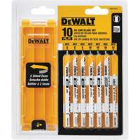 Jeu de lames de scie sauteuse &agrave; queue en U avec &eacute;tui M & M Nord Ouest Inc