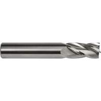 Fraise embout S134, 1/8" dia., 1-1/2" lo, 4 cannelures, 1/8" tige, Carbure M & M Nord Ouest Inc