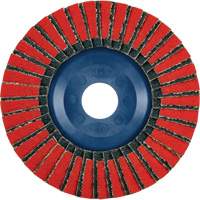 Disque &agrave; lamelles Twin Flap, 4-1/2" x 7/8", Type 27, Grain 40, C&eacute;ramique/Alumine de zirconium M & M Nord Ouest Inc