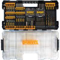 Jeu de 100 embouts et m&egrave;ches de visseuse FlexTorq TSTAK M & M Nord Ouest Inc