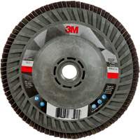 769F Quick Change Flap Disc, 5" x 5/8"-11, Type 27, 120+ Grit, Ceramic M & M Nord Ouest Inc