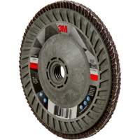 769F Quick Change Flap Disc, 5" x 5/8"-11, Type 29, 120+ Grit, Ceramic M & M Nord Ouest Inc