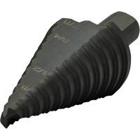 Multi-Hole Step Bit, 3/16"/4.8 mm - 7/8"/#4/22.2 mm  M & M Nord Ouest Inc