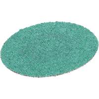 Roloc Green Corps Abrasive Disc, 2" Dia., 80 Grit, Aluminum Oxide M & M Nord Ouest Inc