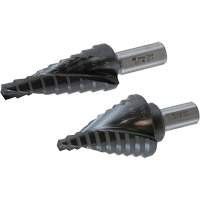 Multi-Step Step Drill Bit, 1/4" - 1" , Titanium M & M Nord Ouest Inc