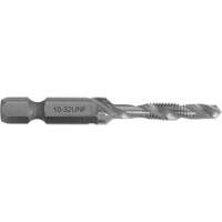 Drill/Tap Bit, #10, High Speed Steel M & M Nord Ouest Inc