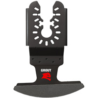 Lame oscillante au grain en diamant de taille universelle 2-3/4" pour coulis M & M Nord Ouest Inc