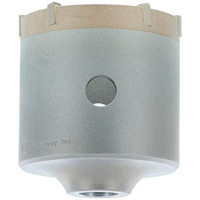 Foret SDS-Plus &agrave; pointe au carbure et paroi mince, 2-9/16", Profondeur de la coupe de 3" M & M Nord Ouest Inc