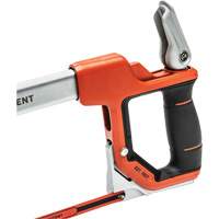 Scie &agrave; m&eacute;taux &agrave; tension rapide avec poign&eacute;e &agrave; double mat&eacute;riau, 12", Prise Ergonomique M & M Nord Ouest Inc