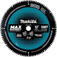 Max-Efficiency Blades Ideal For Cordless Mitre Saw, 12", 100 Teeth, Finishing Use M & M Nord Ouest Inc