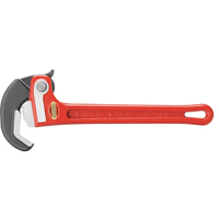 RapidGrip Pipe Wrench, 1" Jaw Capacity, 10" Long M & M Nord Ouest Inc