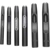 Hollow Steel Punch Set, 6 Pieces M & M Nord Ouest Inc