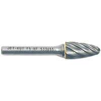 F5-NF 1/4" Round Nose Shape Bur for Aluminum/Non-Ferrous Materials, 1/2" Dia. M & M Nord Ouest Inc