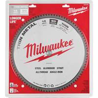 Lames de scie circulaire Endurance, 14", 90 dents, Pour M&eacute;tal M & M Nord Ouest Inc