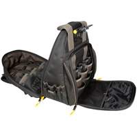 Techgear 53-Pocket Tool Backpack, 16" L x 13-1/4" W, Black, Polyester M & M Nord Ouest Inc