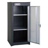 Side Rider Cabinet, 2 Drawers, 14-3/4" W x 18" D x 33-3/4" H, Black M & M Nord Ouest Inc