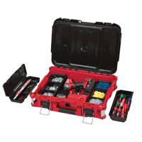 Boîte à outils Packout<sup>MC</sup>, 16" la x 22" p x 7" h, Noir/Rouge TEQ708 | M & M Nord Ouest Inc