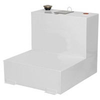 Steel Fuel Transfer Tank, Steel, 48 gal. Capacity, White M & M Nord Ouest Inc