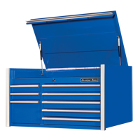 RX Series Tool Chest, 41" W, 8 Drawers, Blue M & M Nord Ouest Inc