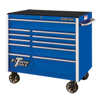 RX Series Rolling Tool Cabinet, 11 Drawers, 41-1/2" W x 25-1/2" D x 40-1/2" H, Blue M & M Nord Ouest Inc
