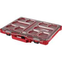 Packout Low-Profile Organizer, 19-3/4" x 16-2/5" x 2-1/2", Black/Red M & M Nord Ouest Inc