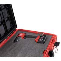 Coffre &agrave; outils avec partitions ajustables Packout, 20-7/10" x 15-1/5" x 6-1/5", Noir/Rouge M & M Nord Ouest Inc