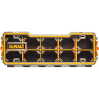 Organisateur avec compartiments PRO, 6-5/8" la x 17-5/8" p x 2-7/8" h, Noir/Jaune M & M Nord Ouest Inc