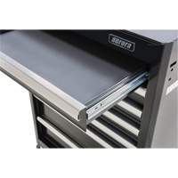 Chariot &agrave; outils industriel, 7 tiroirs, 27" la x 18-3/4" p x 39" h, Noir M & M Nord Ouest Inc