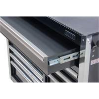 Industrial Tool Cart, 11 Drawers, 41" W x 18-3/4" D x 39-1/3" H, Black M & M Nord Ouest Inc