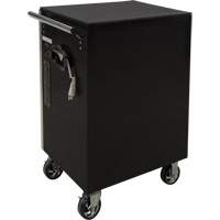 Heavy-Duty Tool Cart, 7 Drawers, 28" W x 22" D x 42-3/8" H, Black M & M Nord Ouest Inc
