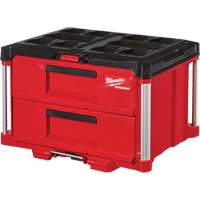 Packout 2-Drawer Tool Box, 16-1/3" x 14-1/3" x 22-1/5", Red M & M Nord Ouest Inc