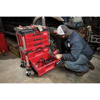 Packout 2-Drawer Tool Box, 16-1/3" x 14-1/3" x 22-1/5", Red M & M Nord Ouest Inc