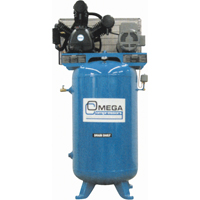 Industrial Series Air Compressors - Vertical Compressors - Two Stage, 66.6 Gal. (80 US Gal) M & M Nord Ouest Inc