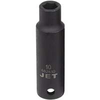 Socket, Impact, 10 mm, 1/2" Drive, 6 Points, Deep M & M Nord Ouest Inc