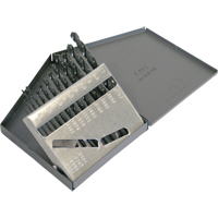 Jeux de forets, 13 morceaux, Acier rapide M & M Nord Ouest Inc