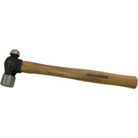 Heavy-Duty Ball Pein Hammer, 8 oz. Head Weight, Plain Face, Wood Handle M & M Nord Ouest Inc
